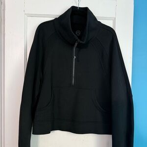 Lululemon Scuba Oversized Funnel-Neck Half Zip